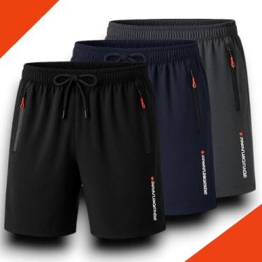 Imagem de Bermuda Slim Fit de Alto Padrão Short Dry Fit Premium Casual Academia 