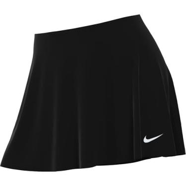 Imagem de Nike Saia feminina Victory Dri-fit com babados, Preto/branco, PP