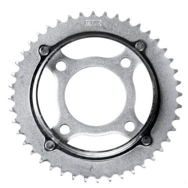 Imagem de Coroa Compativel C/ Yes - Suzuki - Pro tork, CROMADO, YES 125