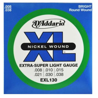 Imagem de Encordoamento Guitarra .008-.038 - D'addario