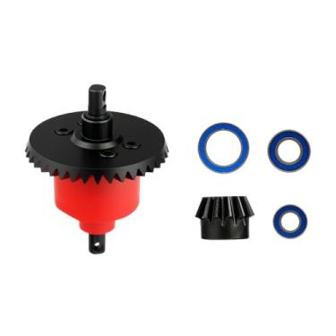 Imagem de Mesimsple Enhanced Steel Rear Differential Diff Input Gear Nylon Case for 1/10 Slash Rustler Stampede 4X4 4WD VXL F-150 XO-1 Series Upgrade Parts