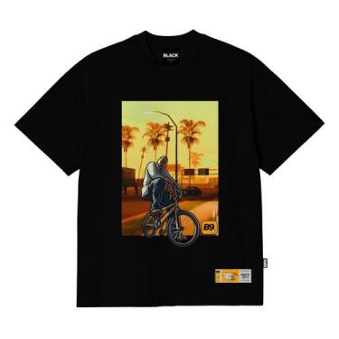 Imagem de Camiseta Black Nine Gta Bike - Preta - B90136, G4