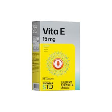 Imagem de Katiguá, Vitamina E, STD, Sem sabor, 30 Cápsulas Softgel • 30 doses, Amarelo
