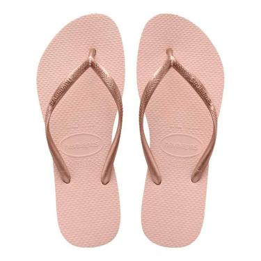 Imagem de Chinelo Havaianas Feminino Tiras Brilhante Slim-Feminino