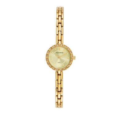 Imagem de Relógio MONDAINE feminino analógico dourado 32748LPMVDM1