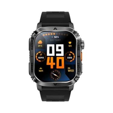 Imagem de Relógio Inteligente Militar Masculino LIGE 2025 Com Lanterna LED, Rast