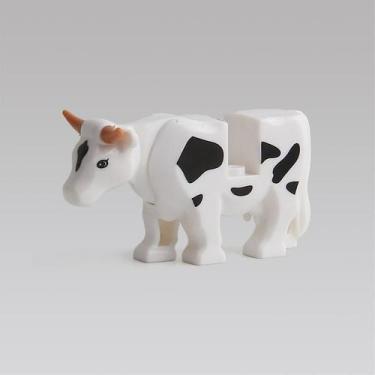 Imagem de Conjunto de blocos de construção Animais Crocodile Tiger Giraffe Cow C