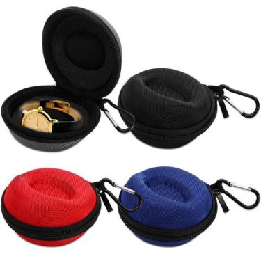 Imagem de Estojo de relógio Hiceeden Travel EVA Storage Box para homens, pacote 