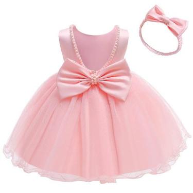 Imagem de Vestido NSSMWTTC Little Girls Christmas Tule rosa 2-3 anos