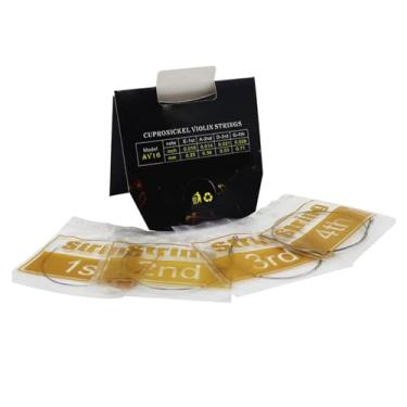 Imagem de Domary Cordas de Violino Acessórios de Substituição de Aço Profissional Tensão Uniforme para Vários Tamanhos de Violinos