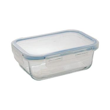 Imagem de Pote Hermético De Vidro Borossilicato 600ml - Mimo Style