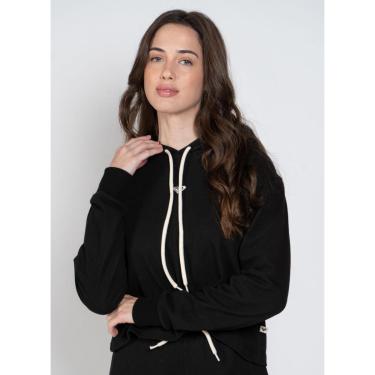 Imagem de Blusa Roxy M/L Hang Five Preto-Preto-GG-Feminino