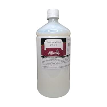 Imagem de Verniz Para Couro Brilho Sapato Tenis Bota Altezza 1000ml Base De Água Acabamento Brilhante