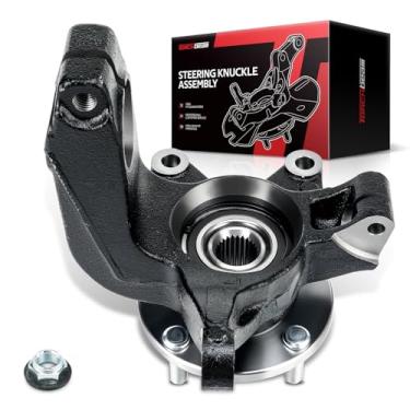 Imagem de Torchbeam Junta de direção dianteira e conjunto de cubo de rolamento de roda substitui Focus 2006-2011, lado do motorista 698407