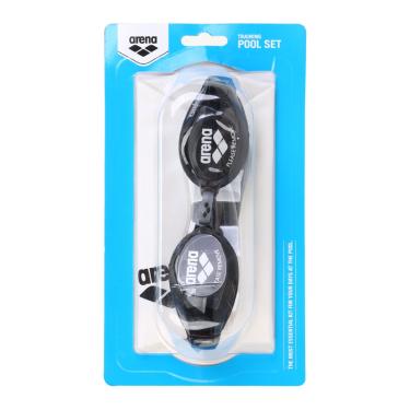 Imagem de Kit Mergulho Arena Natação Pool Set com Óculos Arena/Touca Arena-Unissex