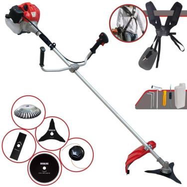 Imagem de Roçadeira Cg430p C- Carretel + Faca 2p 3p 80d E Disco Escova