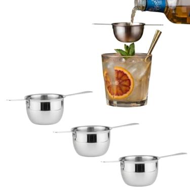 Imagem de Dosador Medidor De Bebidas Inox 50ml Bar Drinks Gin Com Alça de Apoio Jigger Barman (3)