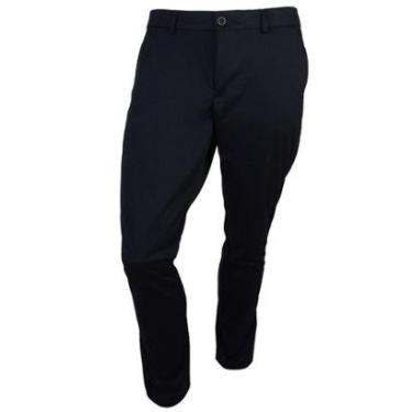 Imagem de Calça Social Masculina Docthos Alfaiataria Slim Preta - 601-Masculino