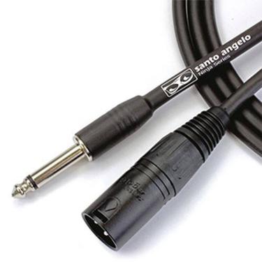 Imagem de Cabo Microfone Santo Angelo Ninja Nm - P10/Xlr 25Ft/7,62 Mts