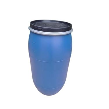 Imagem de Tambor de plástico de 170 litros, recipiente de plástico, balde com tampa, vedação de encaixe(1 unidade)