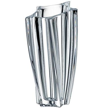 Imagem de YYBOES Vaso de vidro para decoração de vaso de flores, vaso de cristal, estilo nórdico, leve, luxuoso, simples, sala de estar, vaso decorativo artificial, ornamentos artísticos, decoração de vaso