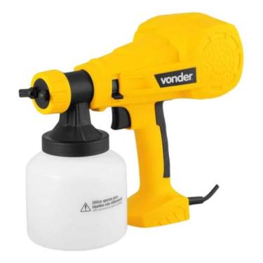 Imagem de Pistola Pintura Elétrica Pev400 127v Bico 2,6mm 800ml Vonder Amarelo/p