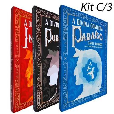 Imagem de Kit Completo C/3 -  A Divina Comédia - Dante Alighier - Kit Completo C