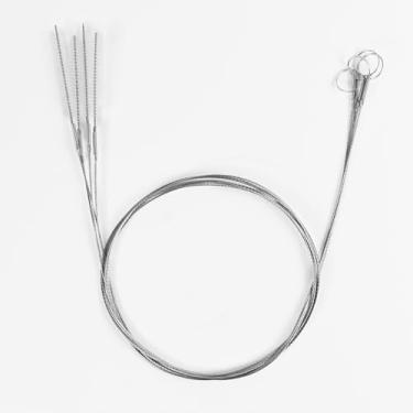 Imagem de Escova de limpeza de palha extra longa de 152 cm - limpadores de cachimbo brancos para Kegerator, tubo de alimentação, mangueira de sifão, ralo de teto solar, ralo de geladeira e tubos de água - 4