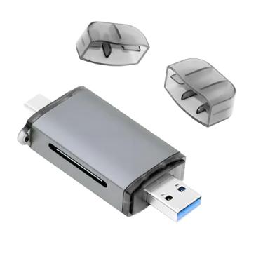 Imagem de CY Leitor de cartão micro SD USB 3.0 para UHS-III UHS-II SD4.0 TF para câmera, laptop, tablet, telefone e câmera
