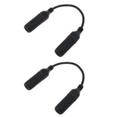 Imagem de Maxmoral 2 peças IP67 RJ45 fêmea para fêmea à prova d'água com acoplador de instalação de cabo, conector de rede Ethernet Cat5/5E/6/6A 4,5-7 mm para acessórios de câmera de segurança IP