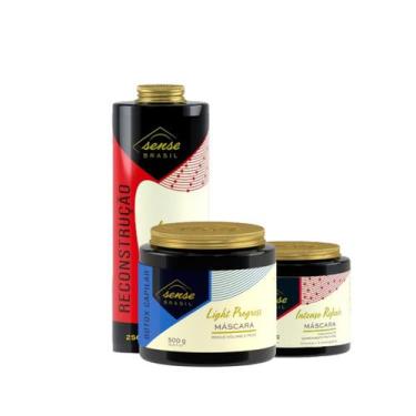Imagem de Kit Sense Intense Repair (Shampoo 250ml + Másc 250ml) + Botox Light 50