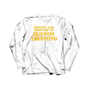 Imagem de Camiseta Manga Longa Feminina By Quentin Tarantino Cinema, Branco, GG