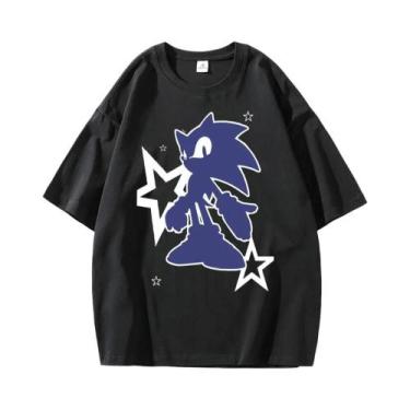 Imagem de Camiseta Masculina Retrô Vintage Com Estampa De Ouriço, Algodão Haraju