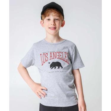 Imagem de Camiseta Infantil Estampa Frontal MR Tam 4 a 10-66162 - Marvel, Cinza,