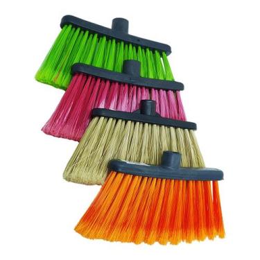 Imagem de Vassoura Exatinha SEM CABO Esponflora Novissa Nylon Multiuso CORES Com