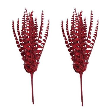 Imagem de Admired By Nature Sprays de Natal para decoração de casa (VERMELHO_4)