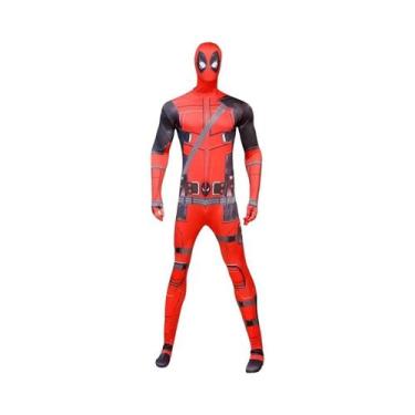Imagem de Acessórios De Fantasia Deadpool: Cinto, Espadas, Coldre De Pistola, Pr