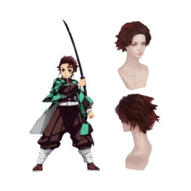 Imagem de Fantasia De Cosplay Kamado Tanjirou Para Crianças E Adultos, Presente 