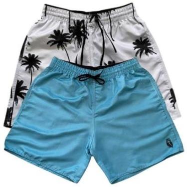 Imagem de Kit 2 Shorts Hyve Plus Size Tactel Com Bolsos Masculino-Masculino