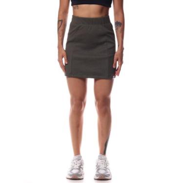 Imagem de Saia Bali Company Faixa, Verde musgo, p