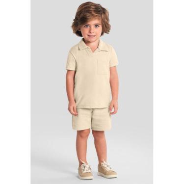 Imagem de Conjunto infantil menino com polo Mundi