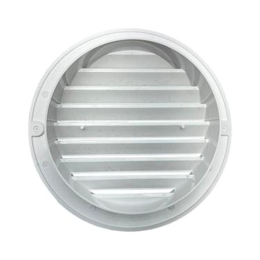Imagem de Grade Redonda 100mm 4" Veneziana Ventilação Exaustão Grelha