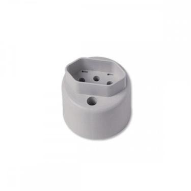 Imagem de Tomada Externa Ilumi 2 Polos +Terra 10A Cinza 17500Pct - Kit C/10