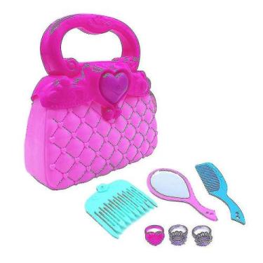 Imagem de Bolsa infantil fingindo Playset com acessórios para meninas - Gloome S