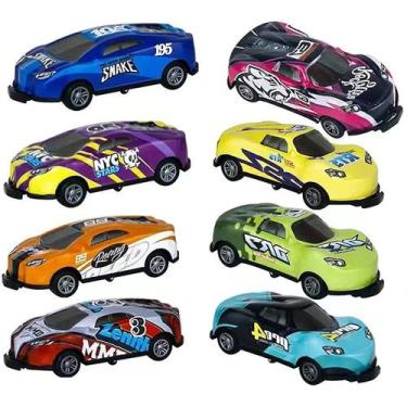 Imagem de Conjunto de 8 peças Stunt Toy Car Jumping 360 Rotating - Gloome Store