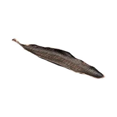 Imagem de Suporte Para Incenso Em Forma De Folha Em Liga Antiga, Bandeja Para In