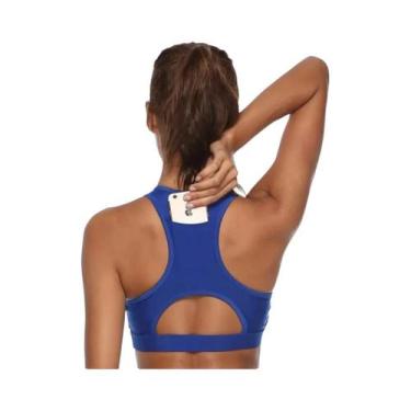 Imagem de Sutiã Esportivo Feminino Respirável Sem Costura, Antichoque, Antissuor