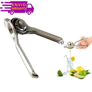 Imagem de Espremedor Amassador de Limão Manual em Aco Inox Reforcado Resistente 