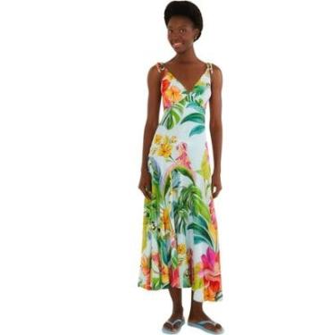 Imagem de Vestido Cropped Farm Rio Canto Dos Pássaros-Feminino