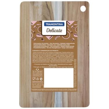 Imagem de Tábua Tramontina Retangular Econômica em Madeira Jatobá com Acabamento Lixado